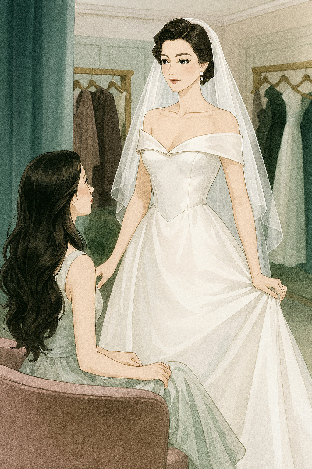 Vào Ngày Cưới, Mẹ Chồng Tôi Muốn Mặc Váy Cưới Của Tôi